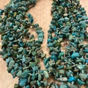 Multi-strand Turquoise Necklace